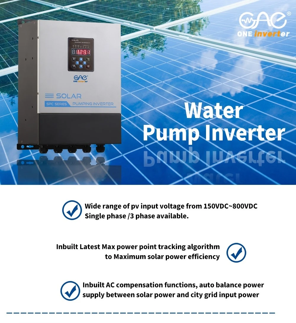 Solar Water Pump Inverter 11KW Solar Water Pump Inverter 11KW